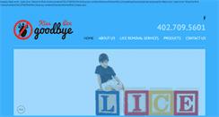 Desktop Screenshot of kisslicegoodbye.com
